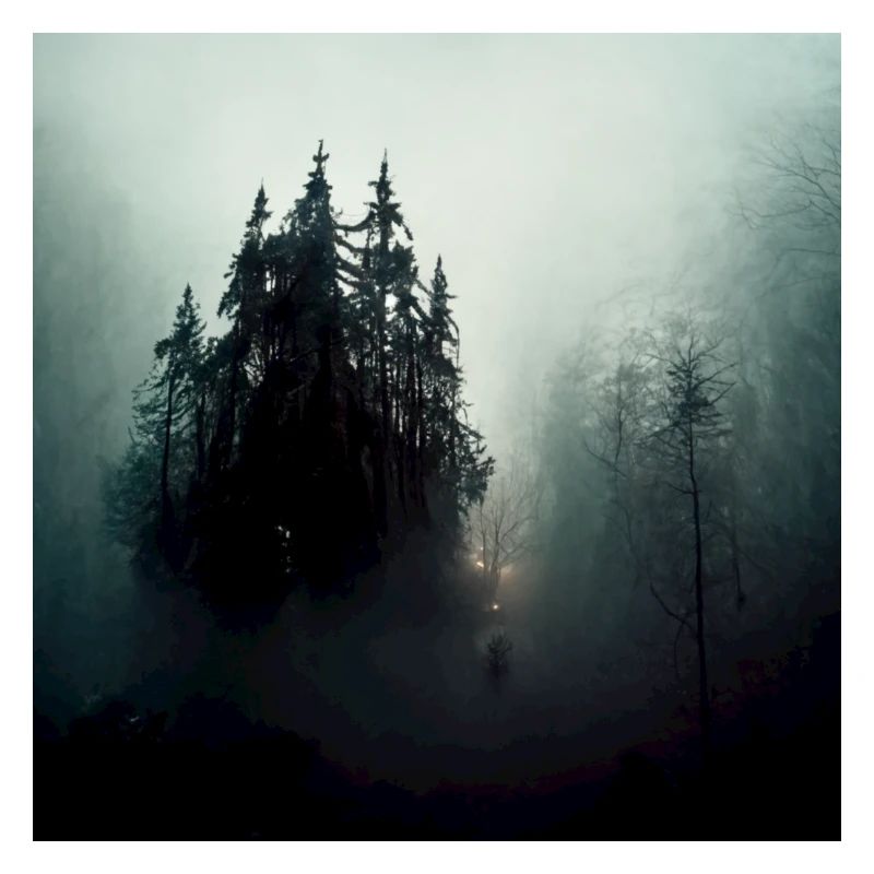 Dunkler Wald