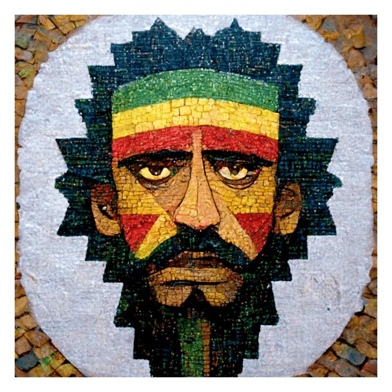 Mosaik Rasta-malerei
