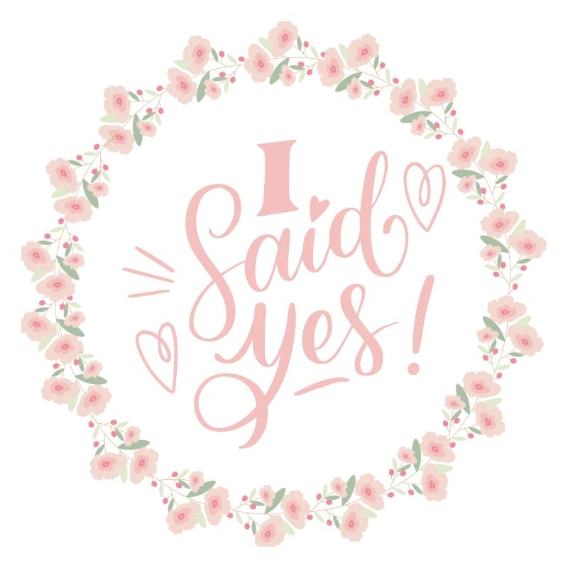 I said yes!