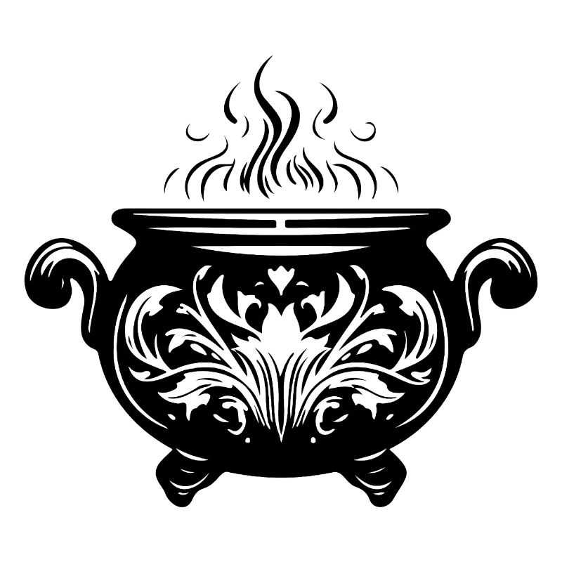Cauldron Magical Witch Halloween