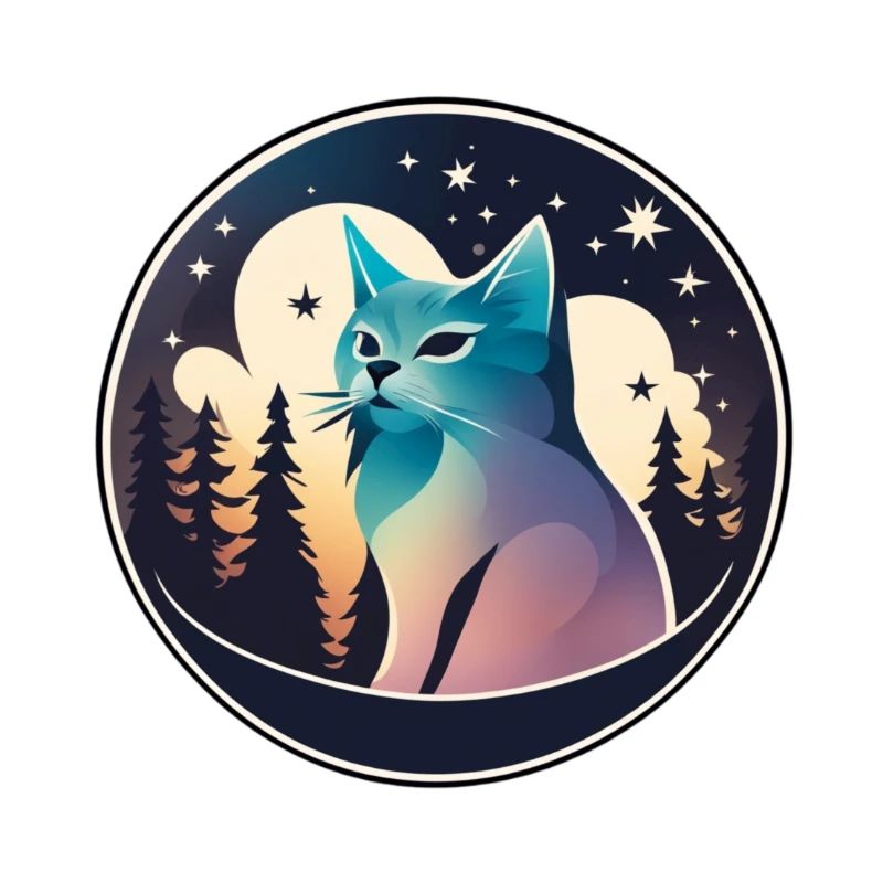 Katze Wald