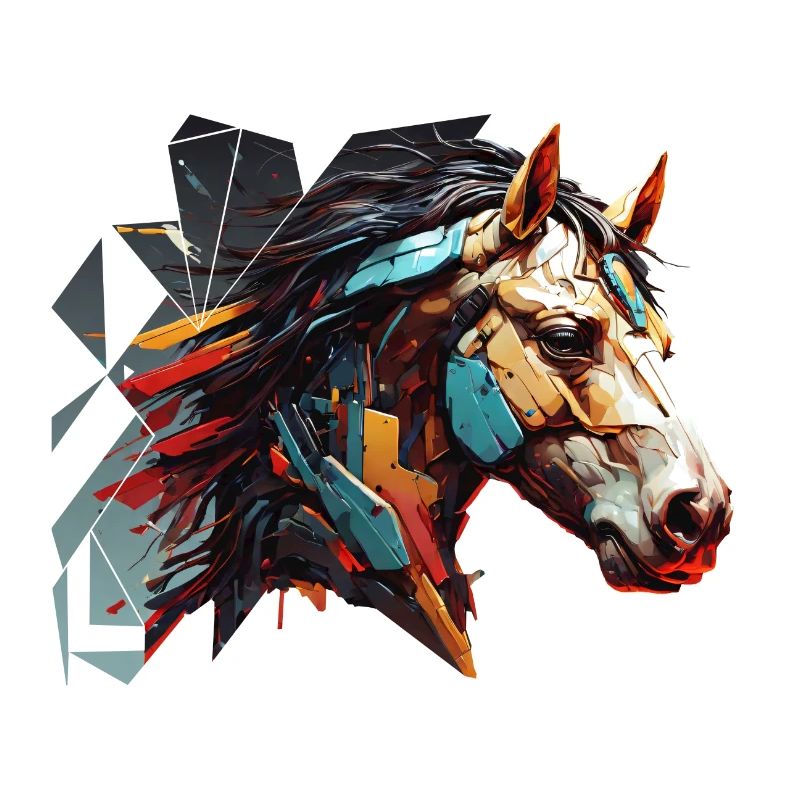 pferd abstrakt