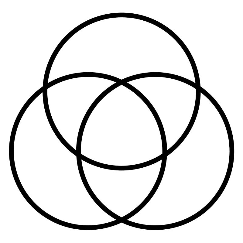 Three circles graphic DICK