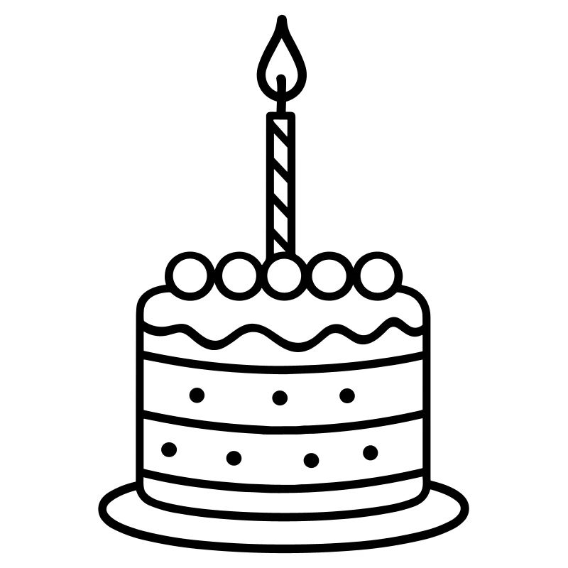 Gateau d'anniversaire