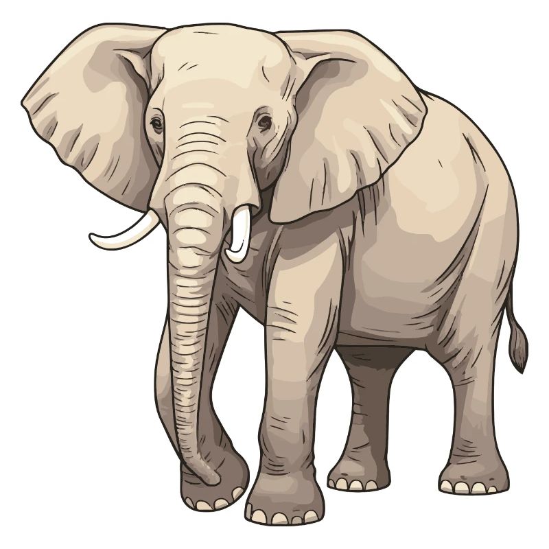 Elefant Tier