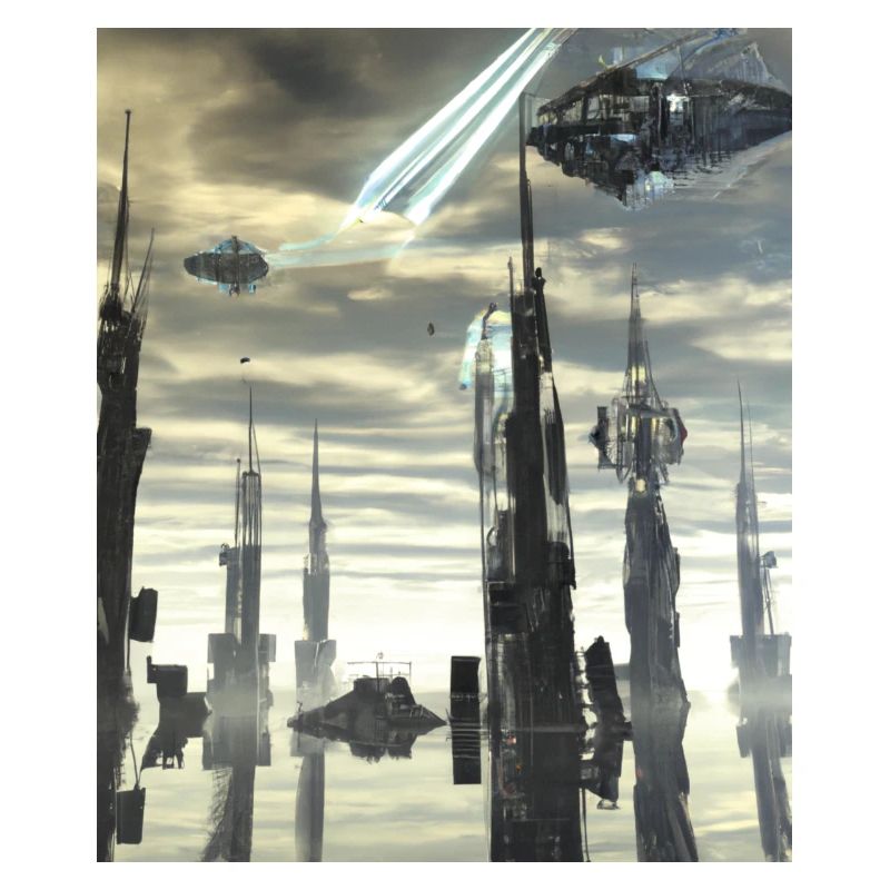 Fantasy Science Fiction City