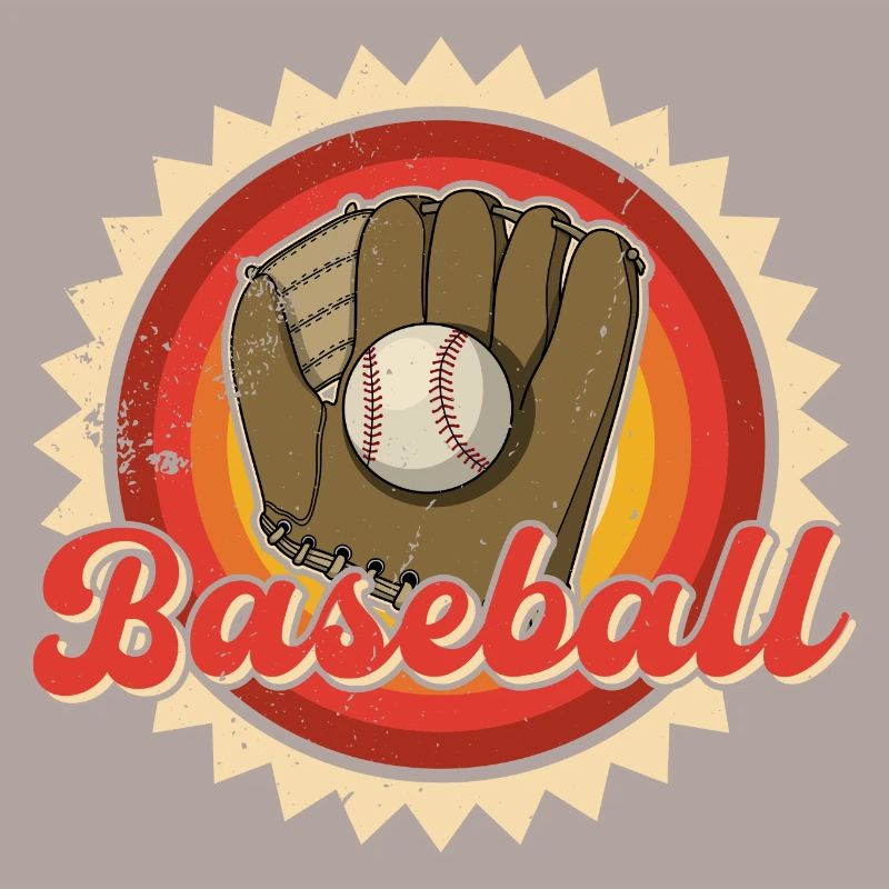 Baseball Handschuhe Ball Catcher Spruch