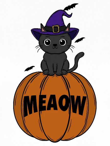 Katze  Halloween