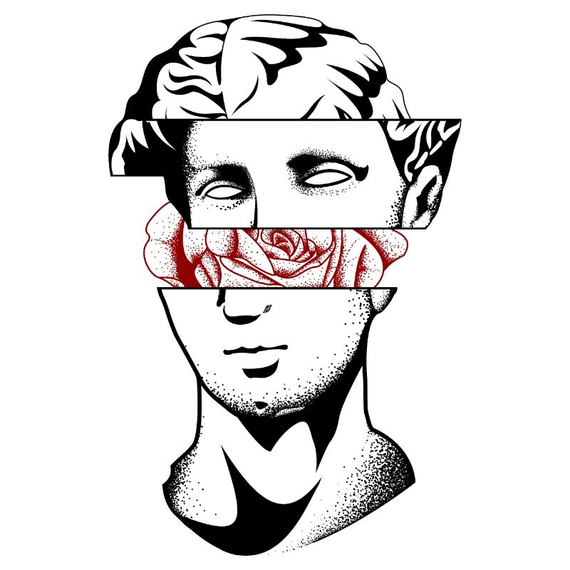 Rosen-Statue