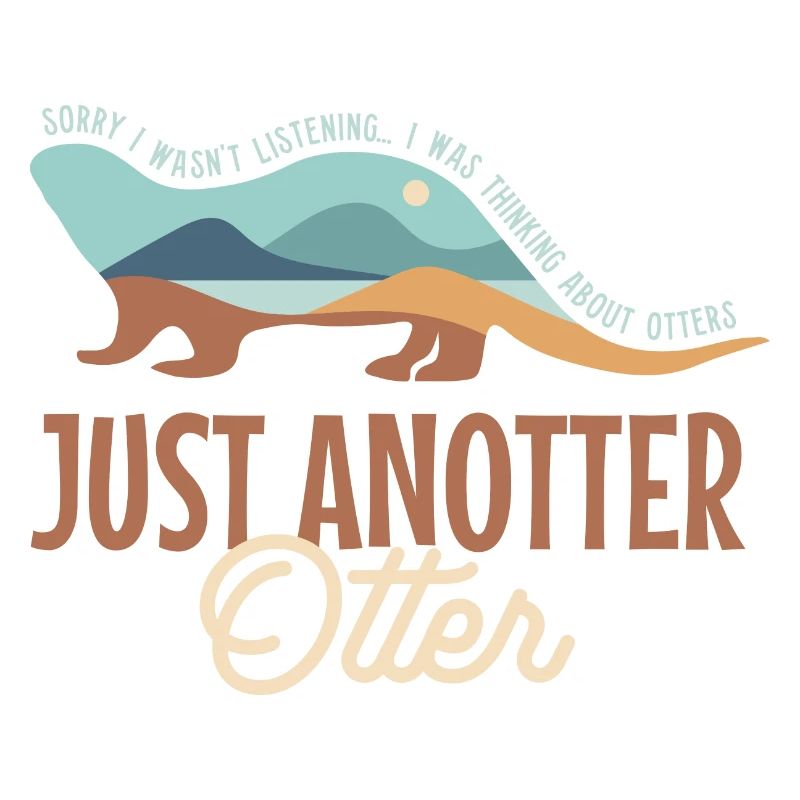 Ein Otter, ironisches Sprichwort, Waldtier