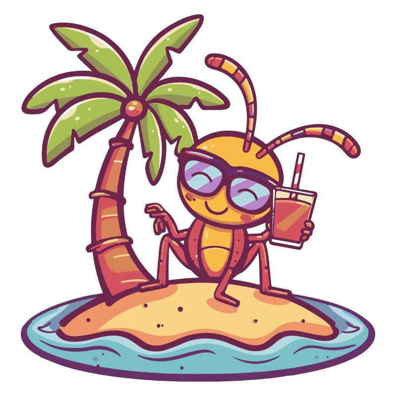 Vacances d’été de fourmi