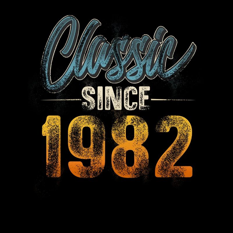 1982 Année de naissance Anniversaire Année de construction Millésime