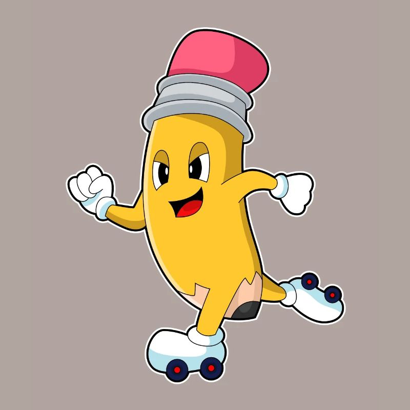 Pencil Roller Skates Inline Skating