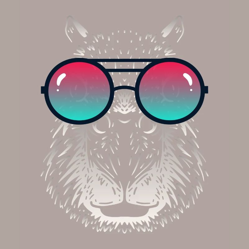 Cooles Capybara mit Sonnenbrille