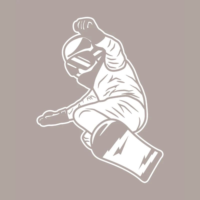 Snowboard Junge