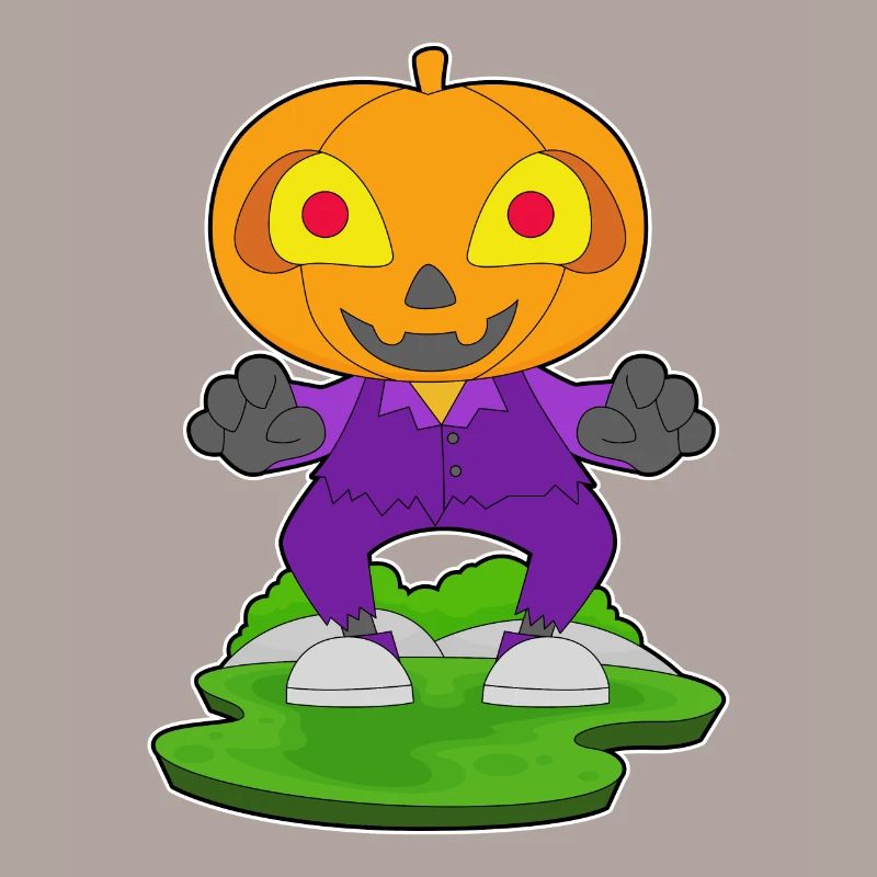Jack O Lantern Citrouille d’Halloween