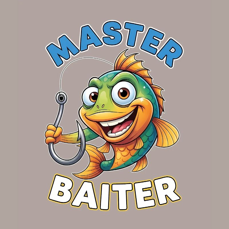 Master Baiter – Lustiger Angler Spruch