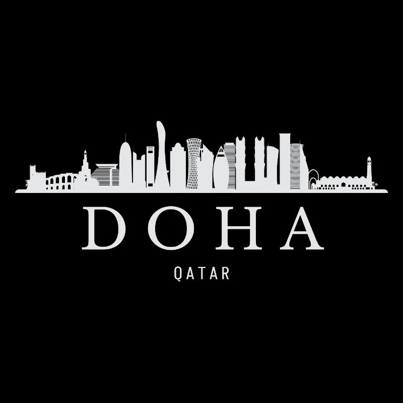 Doha Skyline, Doha Qatar