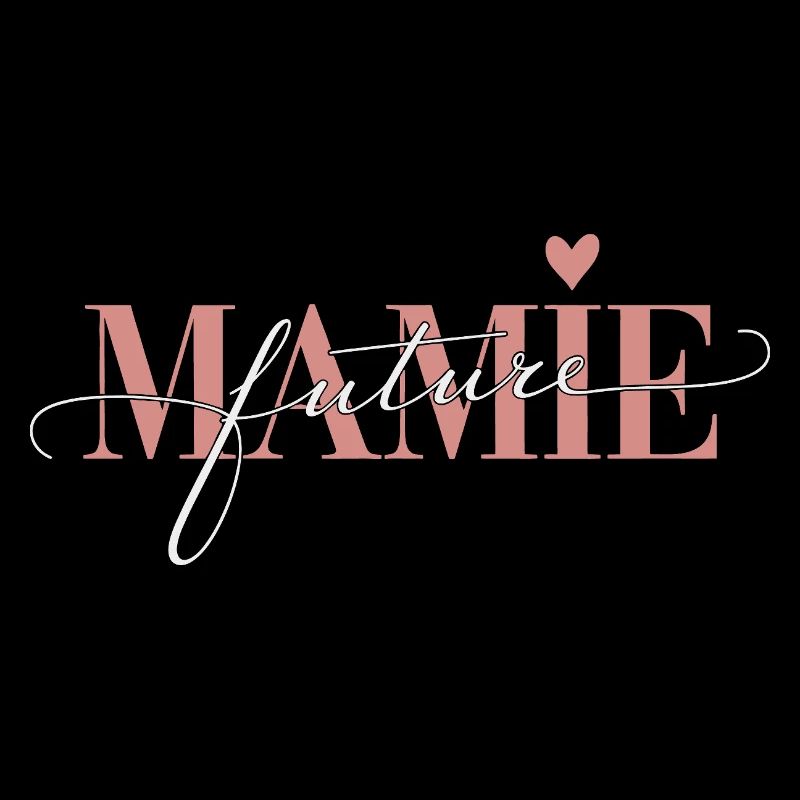 Future mamie annonce de grossesse chic et tendre