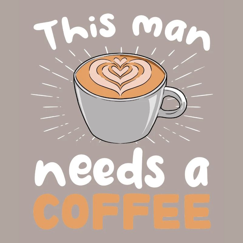 This man needs coffee