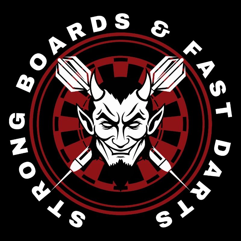 DARTS, DARTBOARD AND DEVIL 