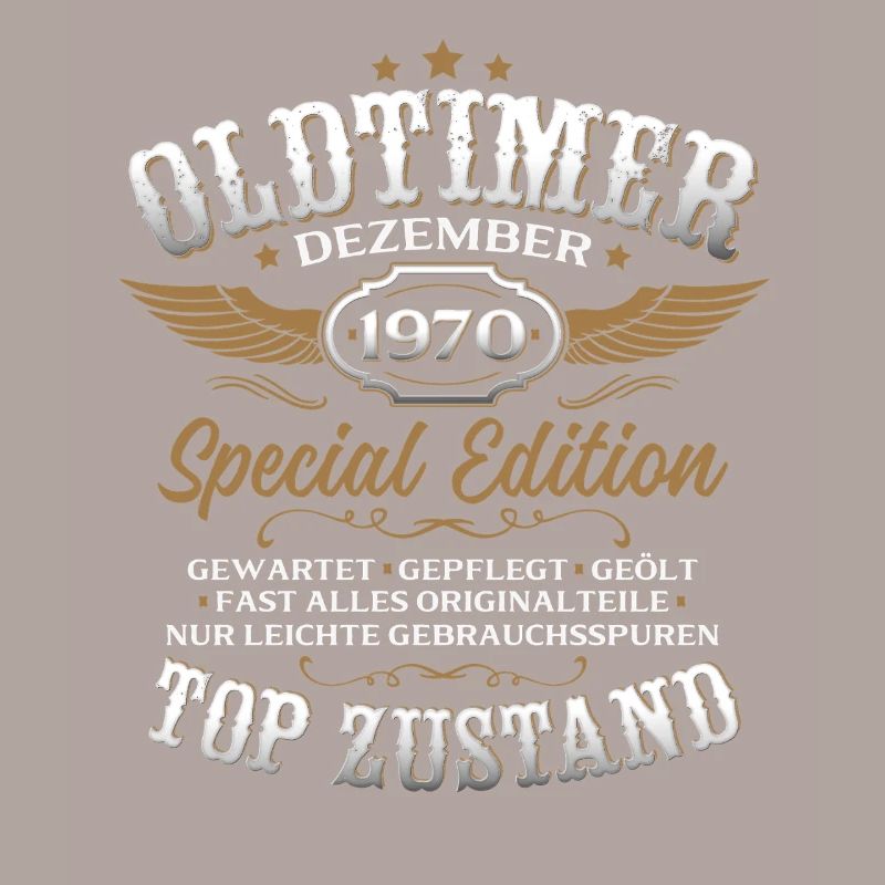 55. Geburtstag Geschenk Oldtimer Dezember 1970