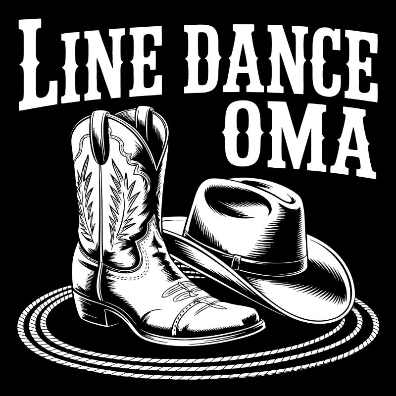 Line Dance Oma Motiv