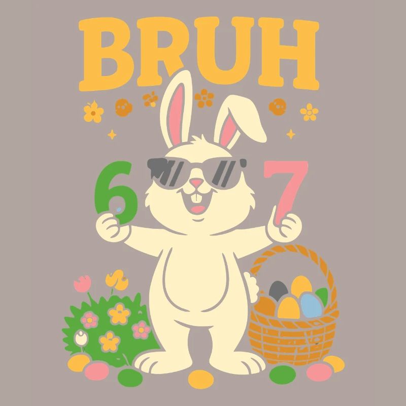 Mec, Cool Easter Bunny 67 ans