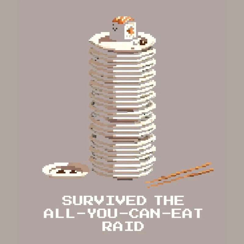 Survived All-You-Can-Eat Raid | Sushi Buffet
