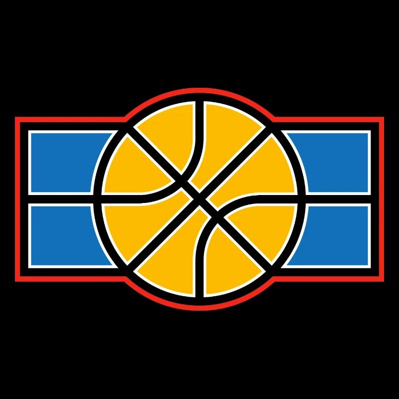 Basketball-Retro-Emblem