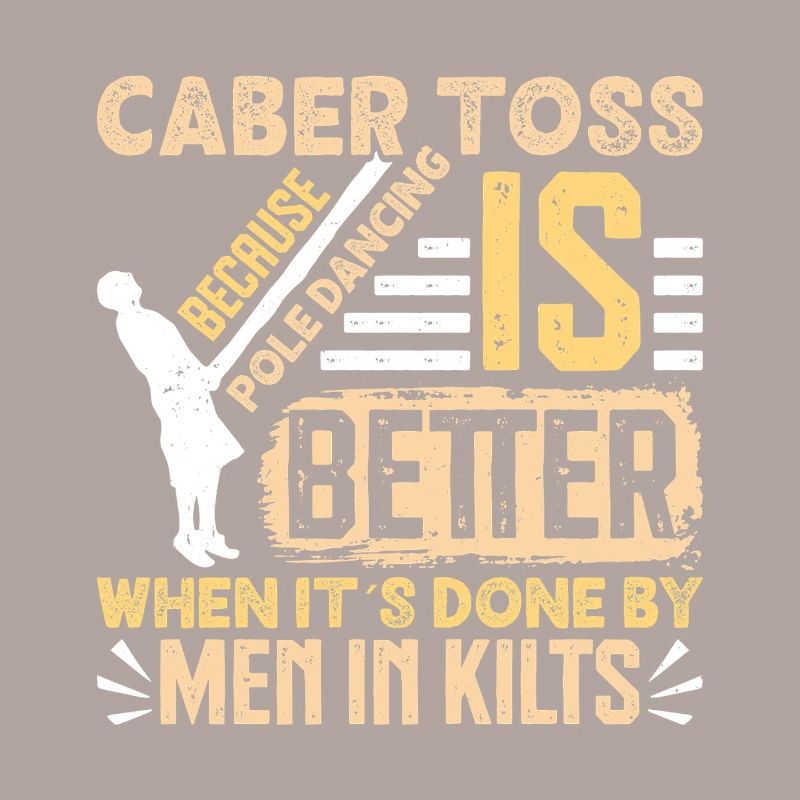 Caber Toss Pole Dancing Scottish Highland