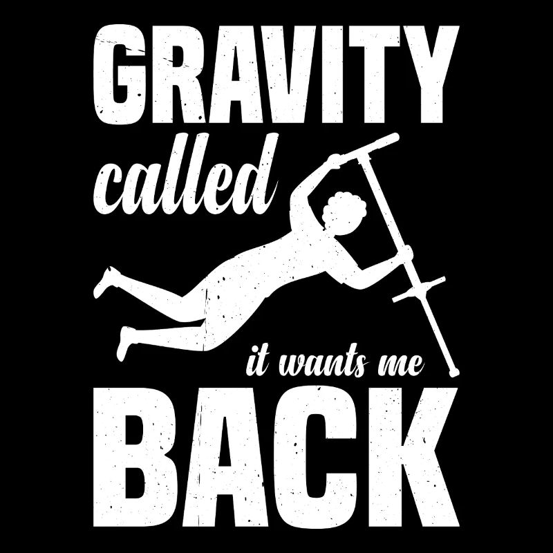 Gravity called it wants me back Pogo Stick Jumping