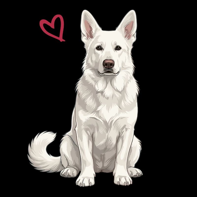 White German Shepherd, White Shepherd