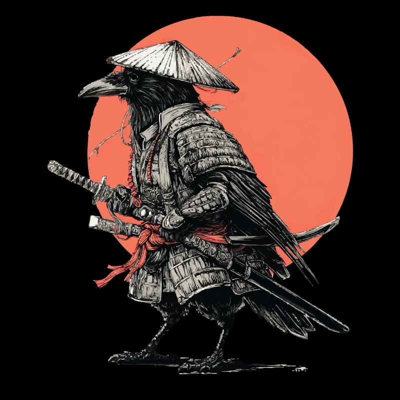 Armure de Samouraï Corbeau