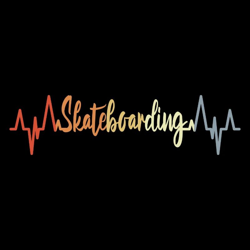 Skateboarding Herzschlag