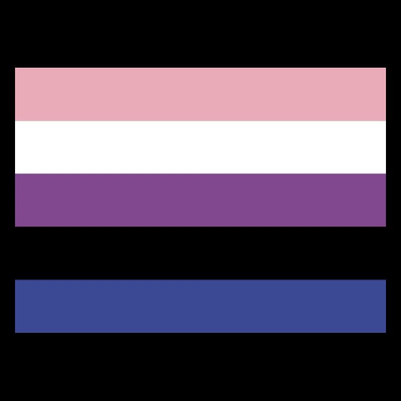 Drapeau de la fierté Genderfluid