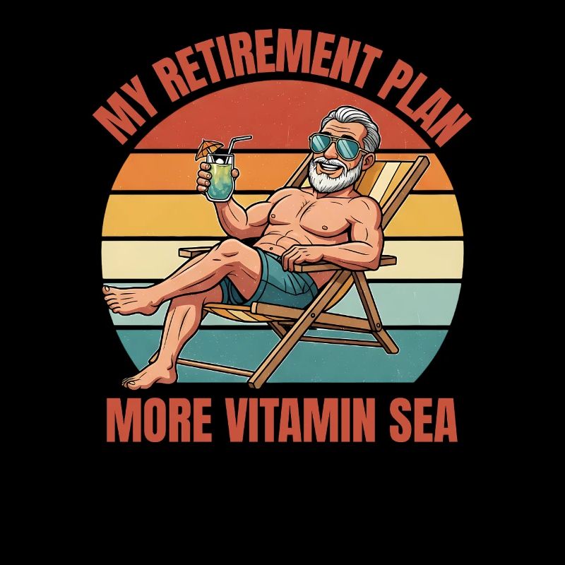 Mon plan de retraite Plus de vitamine Mer Plage
