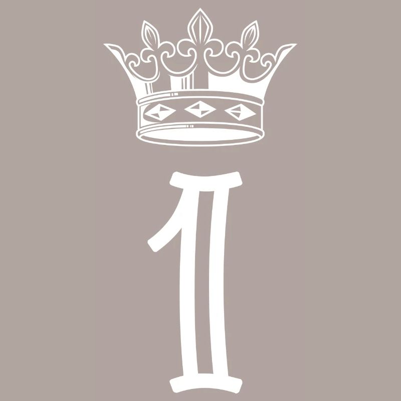 1 Zahl Krone