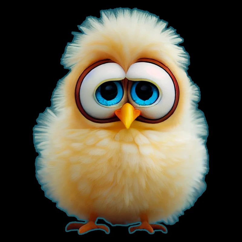 poussin super mignon