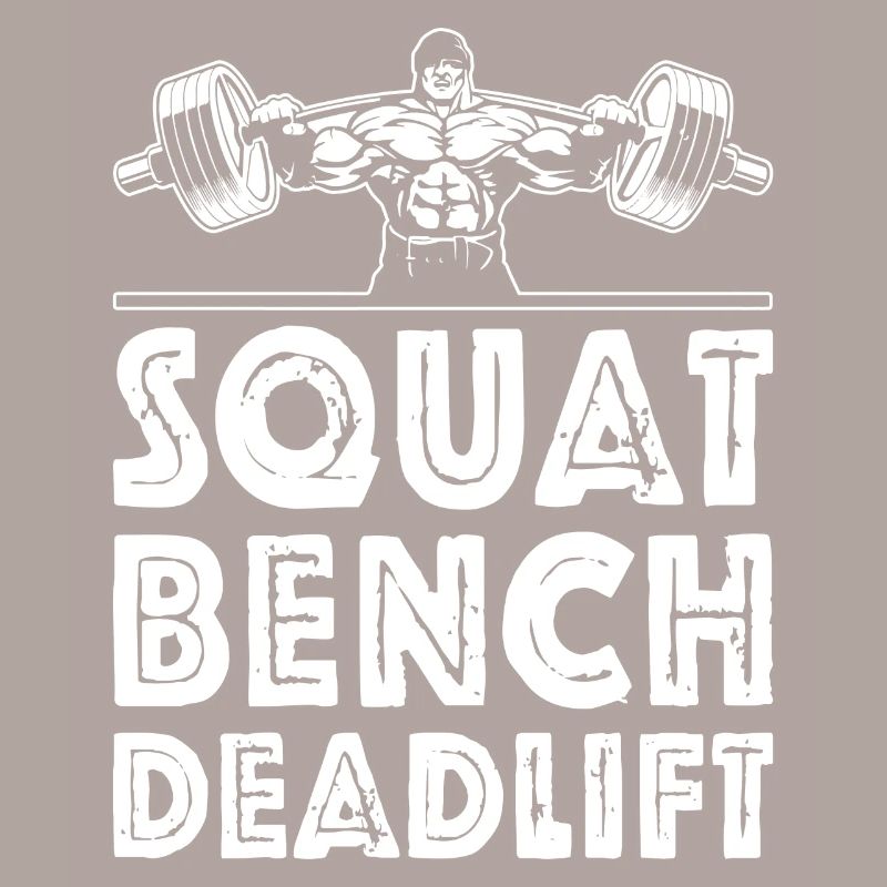Squat, développé couché, soulevé de terre