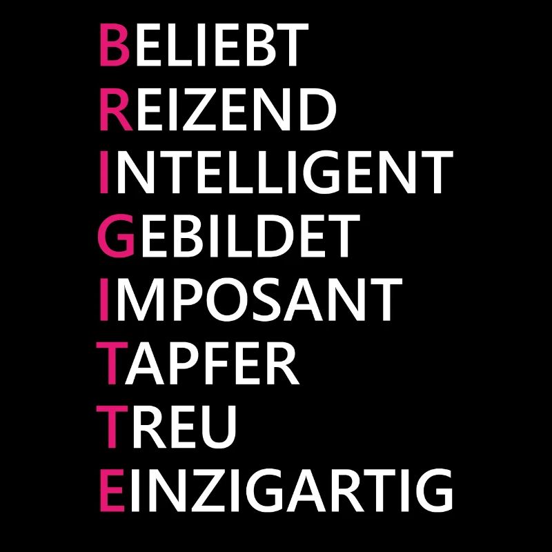 Brigitte Name Geschenk