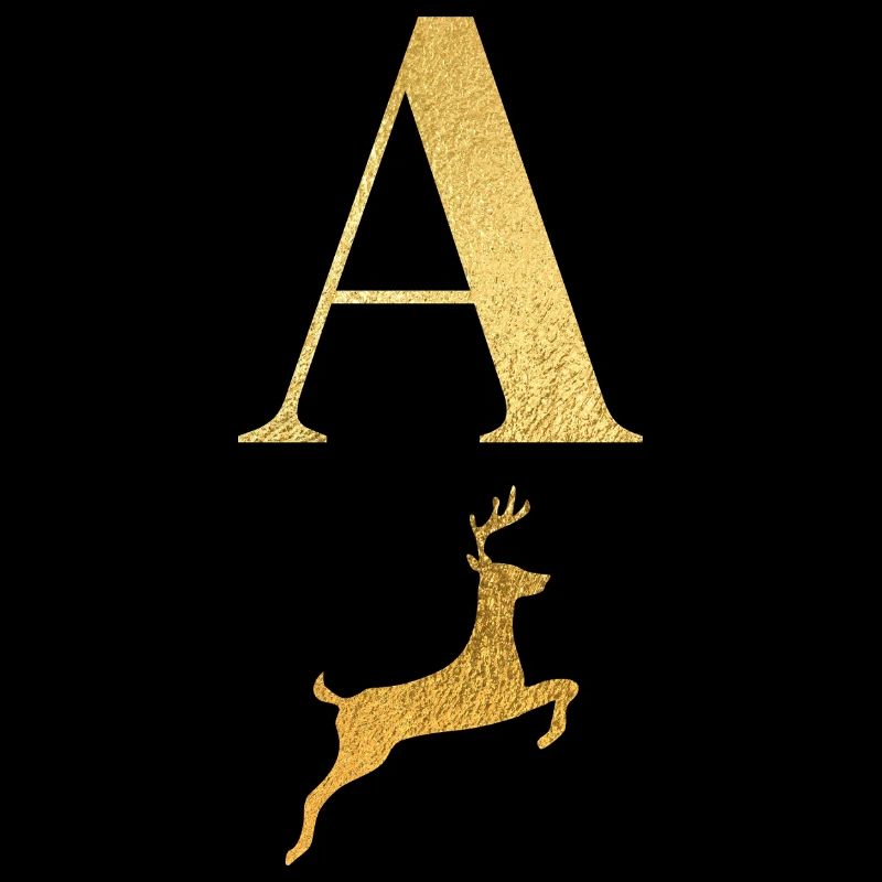 Brief an einen goldenen Hirsch - Geschenkidee