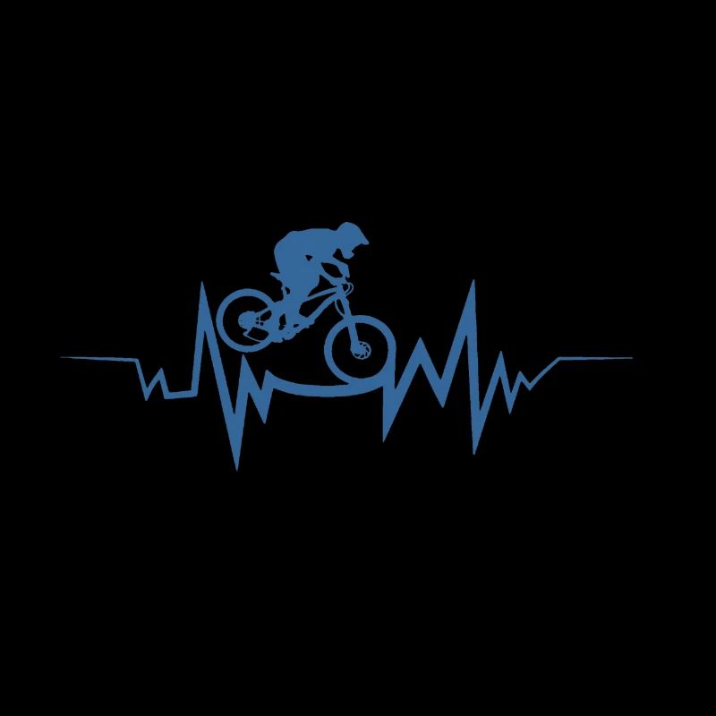 Mountainbike heartbeat