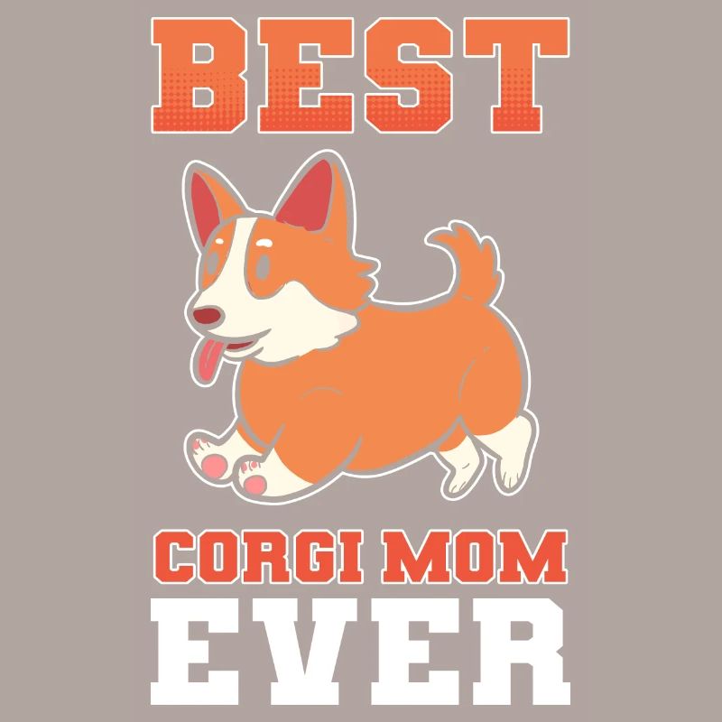 Corgi Mama Mutter Muttertag
