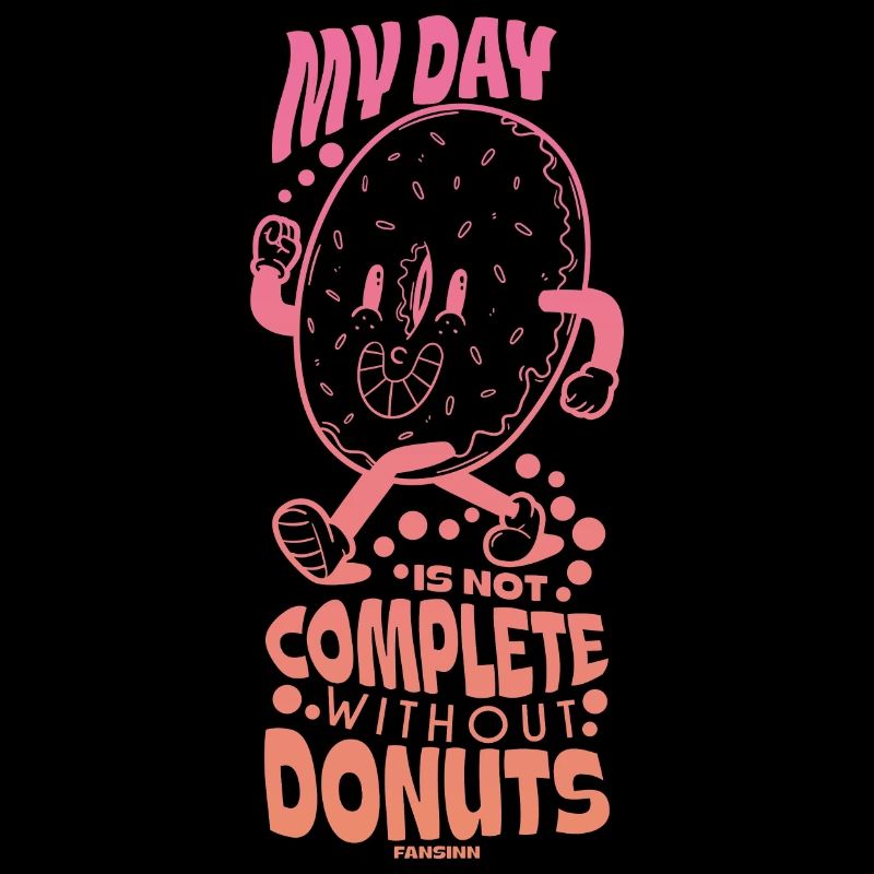 Donut Süssigkeiten Donuts Essen Bäcker Geschenk