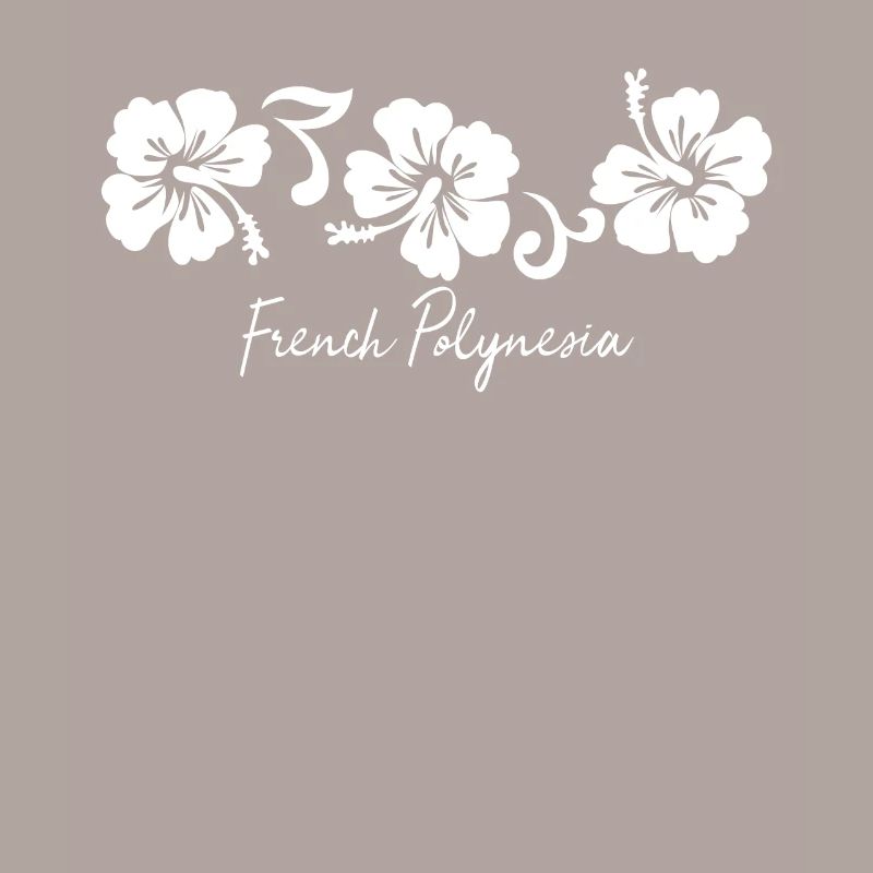 Français Fleur d’Hibiscus de Polynésie