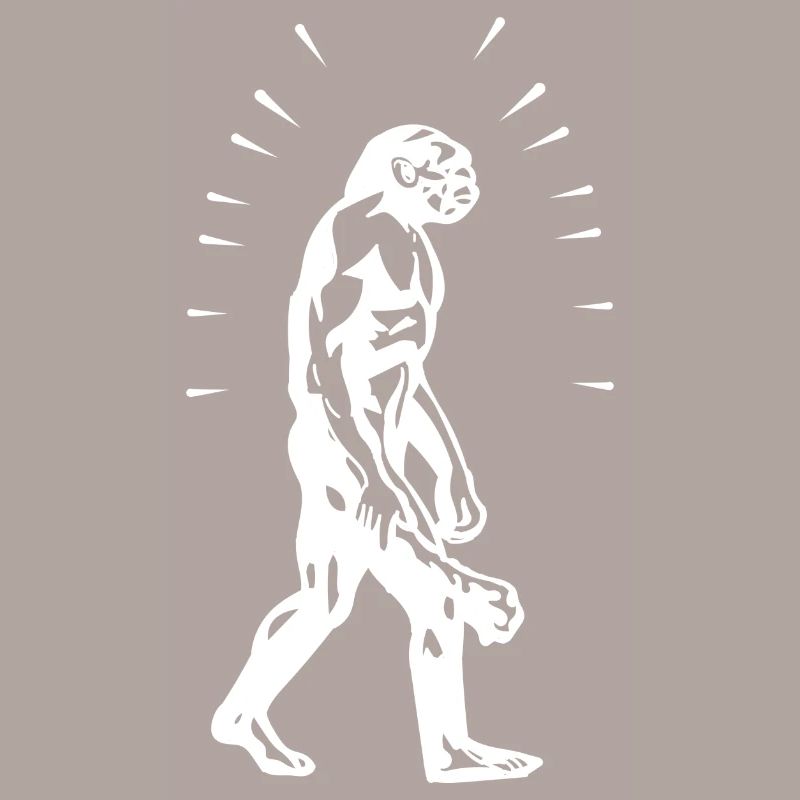 Neanderthal Man Evolution Mace Cave Man