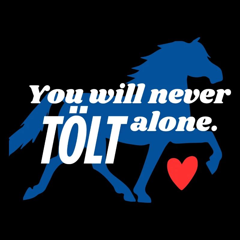 You will never TÖLT alone. Islandpferd 🇮🇸