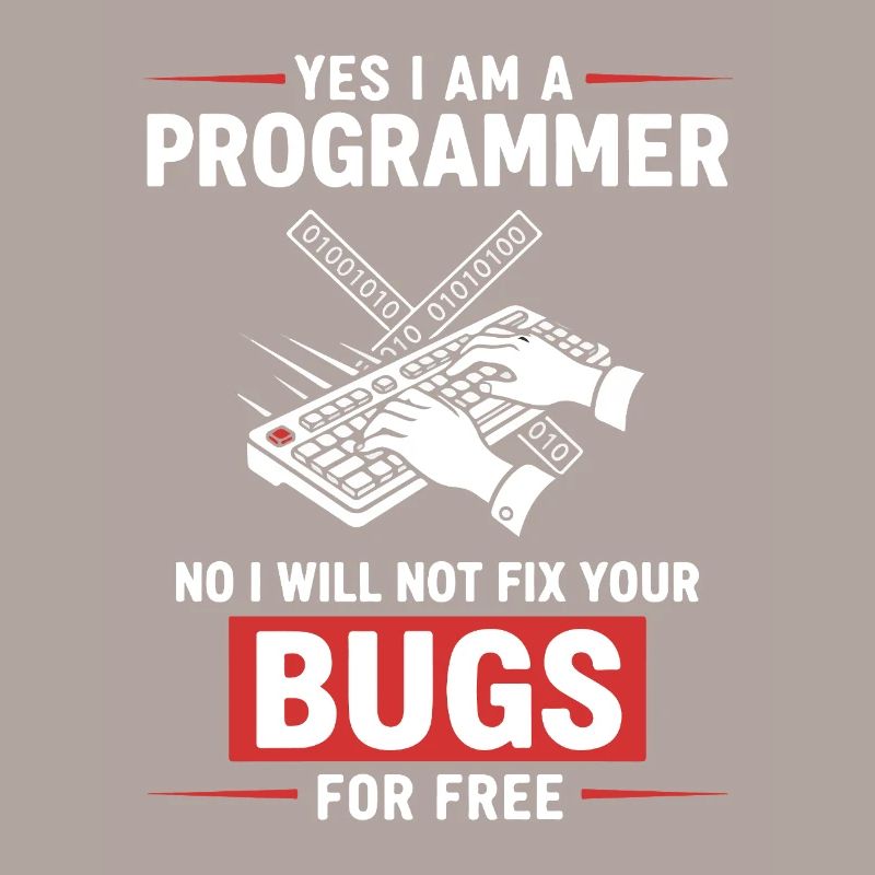 Humor Fixed Programmer No Bugs