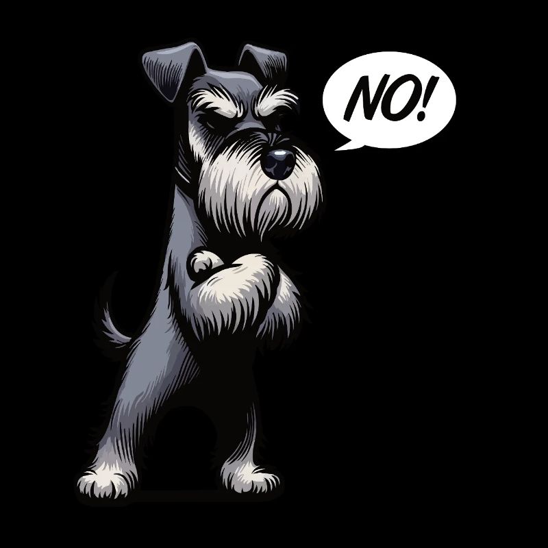 Pas de Schnauzer Schnauzer géant Propriétaire de Schnauzer